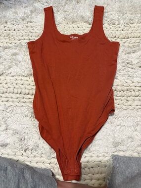 Old Navy Rust Red One-Piece Bodysuit